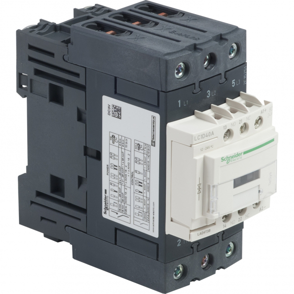 STYCZNIK MOCY EVK 440V40A/24VDC - LC1D40ABD - SCHNEIDER ELECTRIC