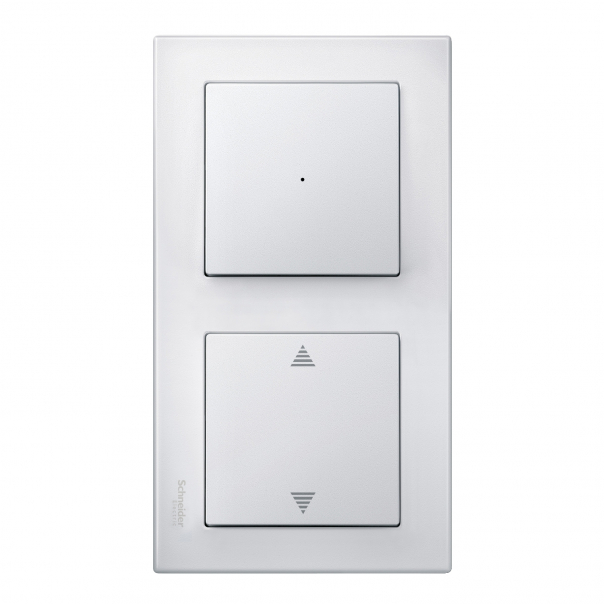 RAMKA M-SMART PODWÓJNA BIAŁY POLARNY MERTEN - MTN478219 - SCHNEIDER ELECTRIC