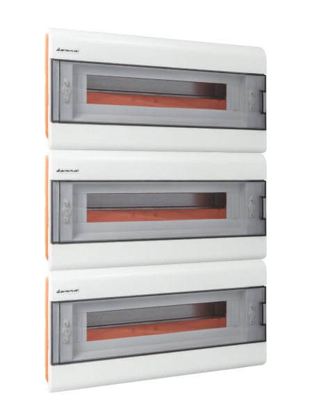 ROZDZIELNIA TWORZYWO 3X18 MODULÓW P/T LISTA N+PE SRP - 2.9 - ELEKTROPLAST OPATÓWEK