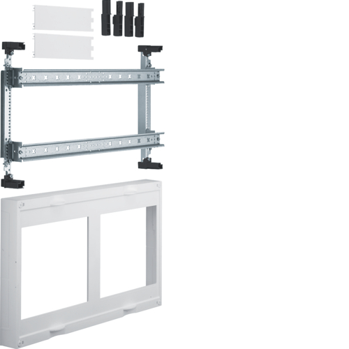 BLOK Z SZYNĄ NOŚNĄ DLA 4XNH00(8XNH000) 300X500MM UNIVERS N - UD22D4B - HAGER