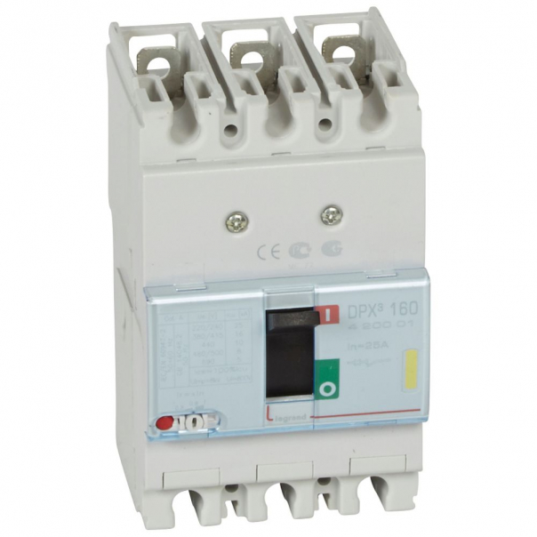 WYŁĄCZNIK 25A 3-POLOWY 16KA DPX3 160 - 420001 - LEGRAND