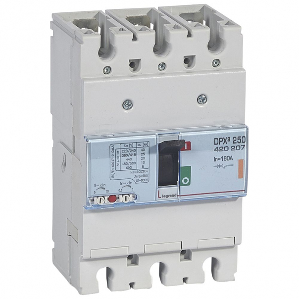 WYŁĄCZNIK MOCY 160A 3 BIEGUNY 25KA DPX3 250 - 420207 - LEGRAND