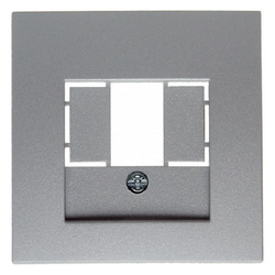ELEMENT CENTRALNY DO GNIAZDA TAE I GŁOŚNIKOWEGO ALUMINIUM B.7 - 10331404 - HAGER