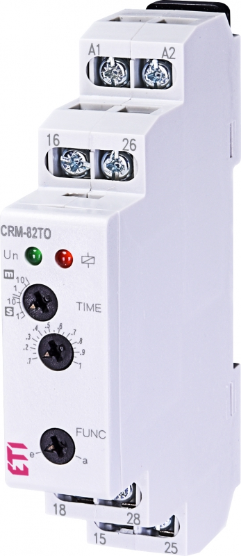 Przekaźnik czasowy - opóźnione załączenie/wyłączenie CRM-82TO UNI - 002470074 - ETI