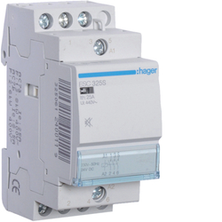 STYCZNIK CICHY 3NO 25A 230V AC. - ESC325S - HAGER
