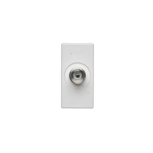 Płytka K45/2 gn. TV żeńskie 22,5x45mm + wkład; czysta biel - K102B/9 - KONTAKT SIMON