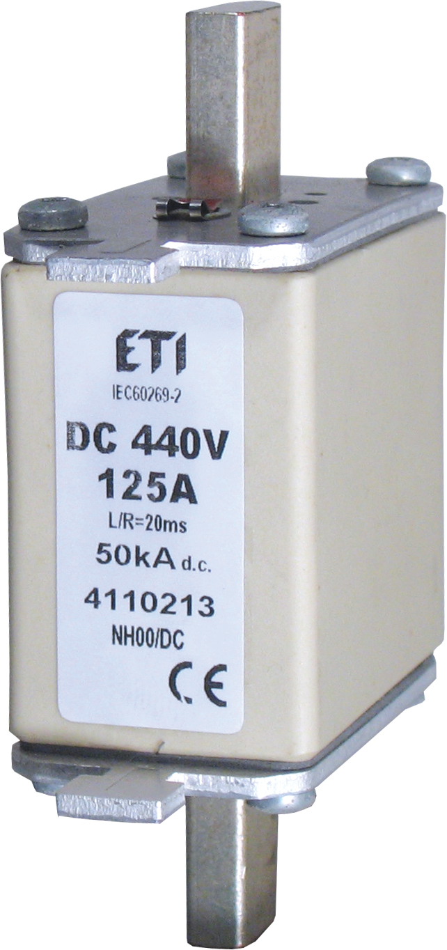 WKŁADKA TOPIKOWA NH - DC NH00 63A/440V DC - 004110210 - ETI