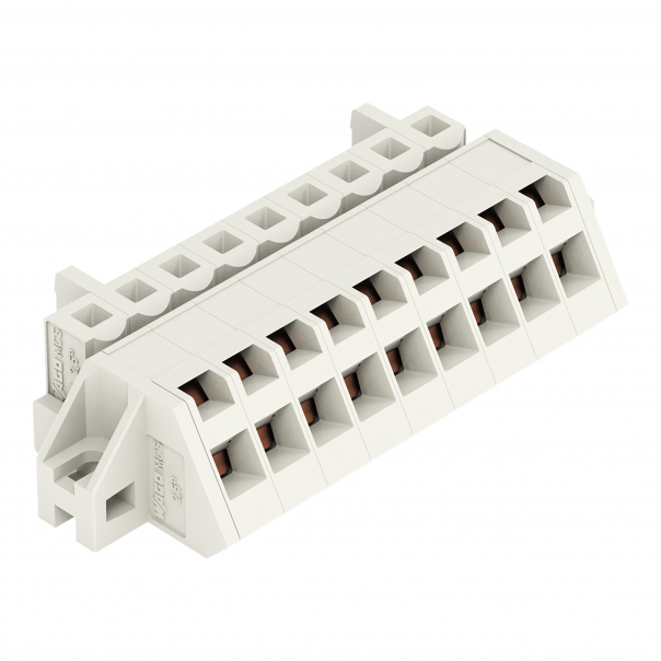 KĄTOWY WTYK SPRĘŻYNOWY RASTER 5 MM 9-TOROWY. - 721-309/031-000 - WAGO
