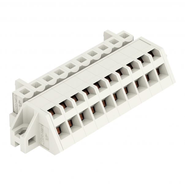 KĄTOWY WTYK SPRĘŻYNOWY RASTER 5 MM 10-TOROWY. - 721-310/031-000 - WAGO