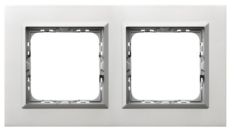 RAMKA PODWÓJNA ALUMINIUM 4MM SONATA - R-2RAC/35/38 - OSPEL