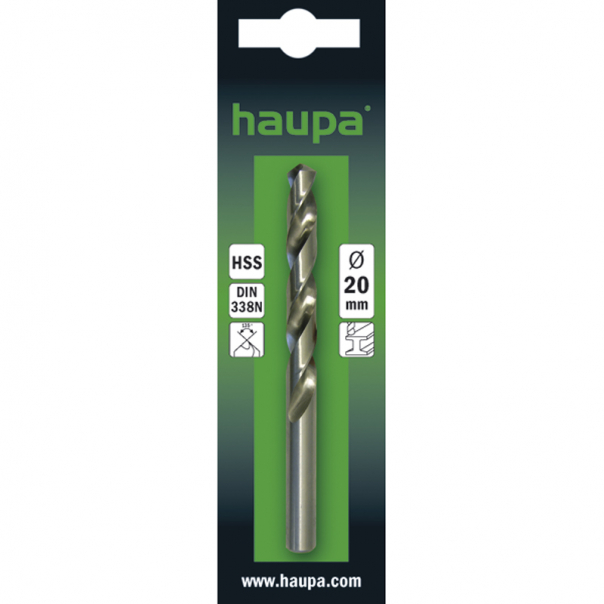 WIERTŁO SPIRALNE HSS O 6 MM - 230120 - HAUPA