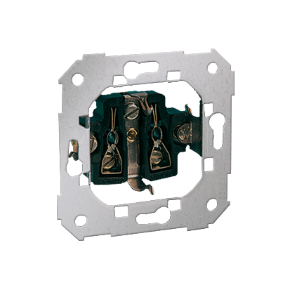 Gniazdo wtyczkowe z uziemieniem typu Schuko (mechanizm), 16A, 250V~, śrubowe - 75432-39 - KONTAKT SIMON