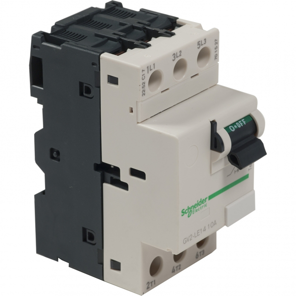 WYŁĄCZNIK SILNIKOWY MAGNETYCZNY 10A NAPĘD DŹWIGNIOWY - GV2LE14 - SCHNEIDER ELECTRIC
