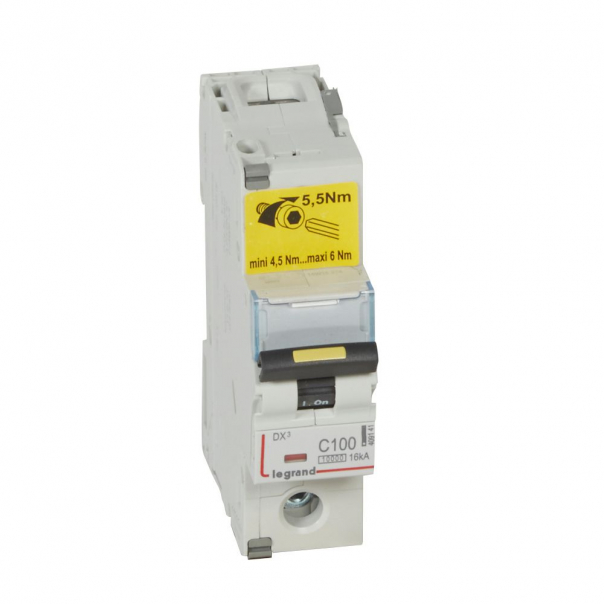 WYŁĄCZNIK NADPRĄDOWY C 100A 2-POLOWY SERII DX3 S 311 - 409141 - LEGRAND