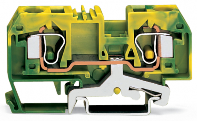 ZŁĄCZKA PE 2-PRZEWODOWA 10 MM2. - 284-907 - WAGO