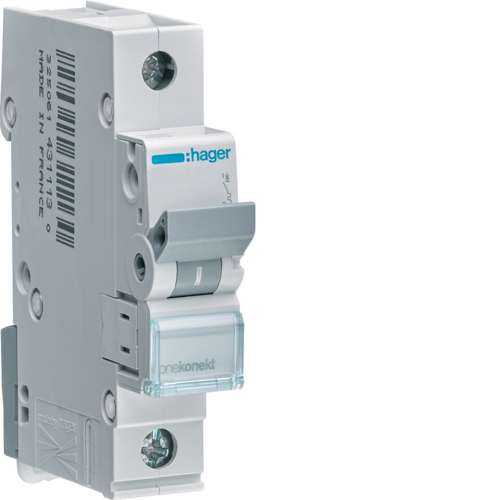 WYŁĄCZNIK NADPRĄDOWY C 40A 1 BIEGUN MCN - MCN140E - HAGER