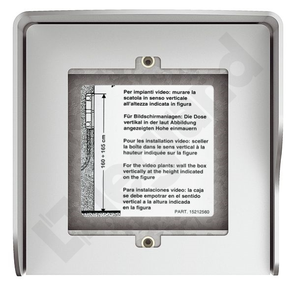 OBUDOWA NATYNKOWA Z DASZKIEM DO PANELI SFERA - 1 MODUŁ - ALUMINIUM - 350611 - LEGRAND
