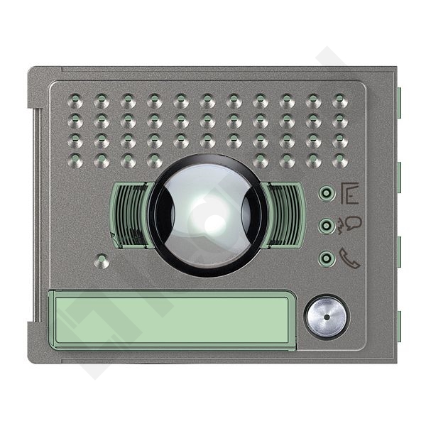 PLAKIETKA MODUŁU FONICZNEGO Z KAMERĄ SZEROKOKĄTNĄ -1 PRZYCISK - SOLID SFERA - 351315 - LEGRAND