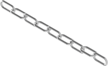 Łańcuszek prosty LNP5  - 650411 - BAKS