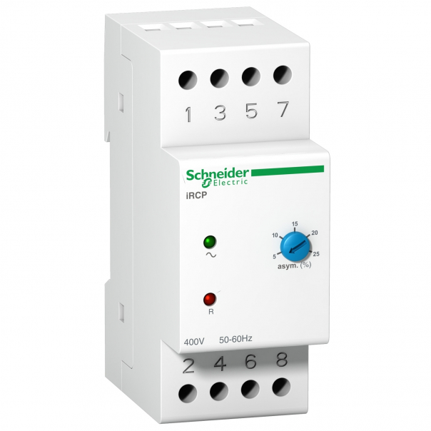 PRZEKAŹNIK KONTROLI KOLEJNOŚCI FAZ IRCP - A9E21180 - SCHNEIDER ELECTRIC