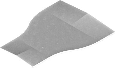 Pokrywa redukcji symetrycznej PRDSP600/500 1,50 mm - 260106 - BAKS