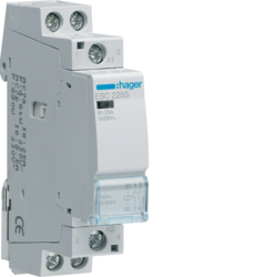 Stycznik cichy 230VAC 2NO 25A AC-7a/b - ESC225S - HAGER