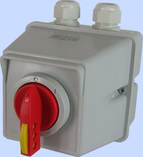 ŁĄCZNIK KRZYWKOWY 63-13/5 WŁĄCZ-WYŁĄCZ 0-I NA KŁODKĘ IP-44 - 926381 - ELEKTROMET DZIERŻONIÓW