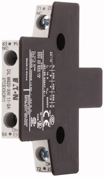 MODUŁ STYKÓW POMOCNICZYCH 1NO 1NC ZEWNĘTRZNY DILM820-XHI11-SA - 208282 - EATON