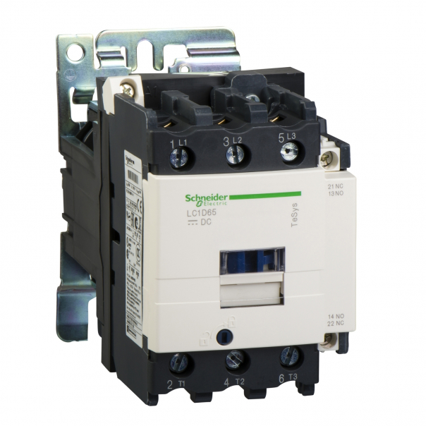 STYCZNIK MOCY TESYS D AC3 80A 3P 1NO 1NC CEWKA 48VDC ZACISKI SKRZYNKOWE - LC1D80ED - SCHNEIDER ELECTRIC