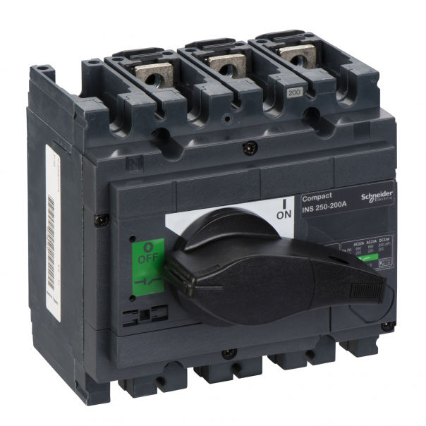 ROZŁĄCZNIK INS250 200A 3P - 31102 - SCHNEIDER ELECTRIC