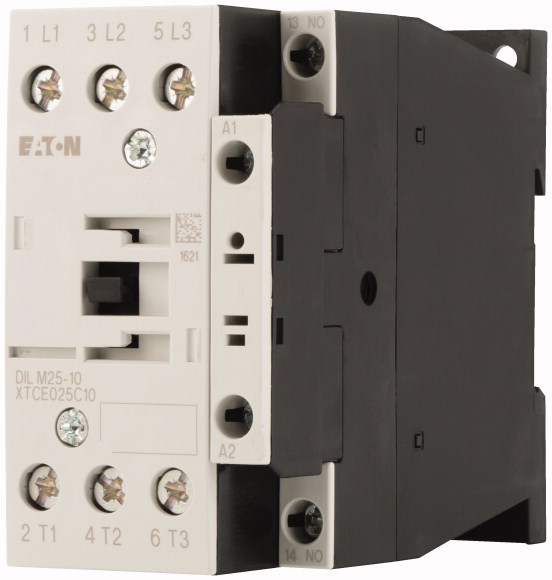STYCZNIK MOCY 25A AC3 STYK POMOCNICZY 1NO DILM25-10(RDC130)  - 277148 - EATON