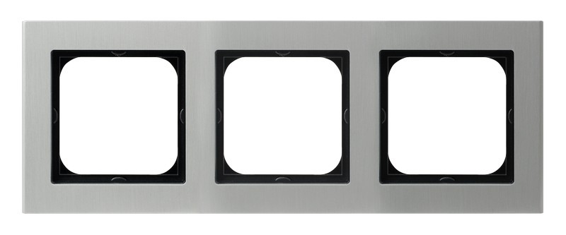 RAMKA POTRÓJNA ALUMINIUM 6MM SONATA - R-3RA/35 - OSPEL