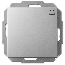 ŁĄCZNIK ZWIERNY "DZWONEK" SREBRO POŁYSK SENTIA - 1414-56 - ELEKTRO-PLAST NASIELSK