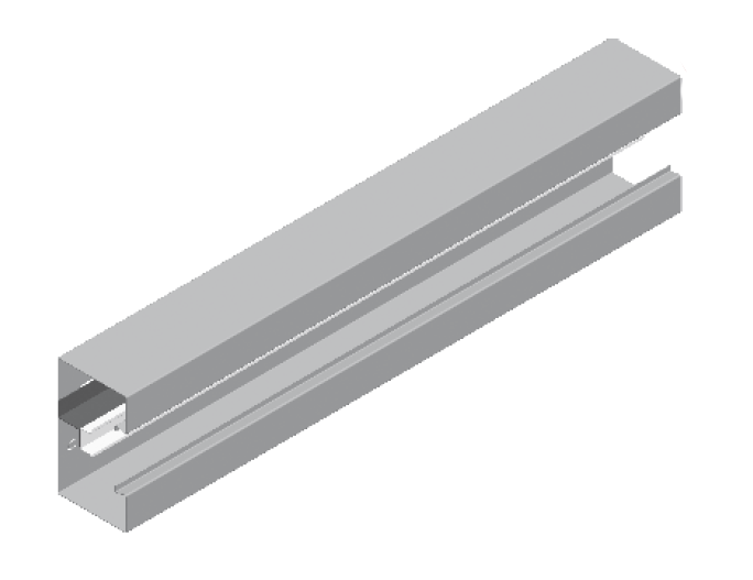Kanał naścienny KS115H100/2 1,00 mm - 910111 - BAKS