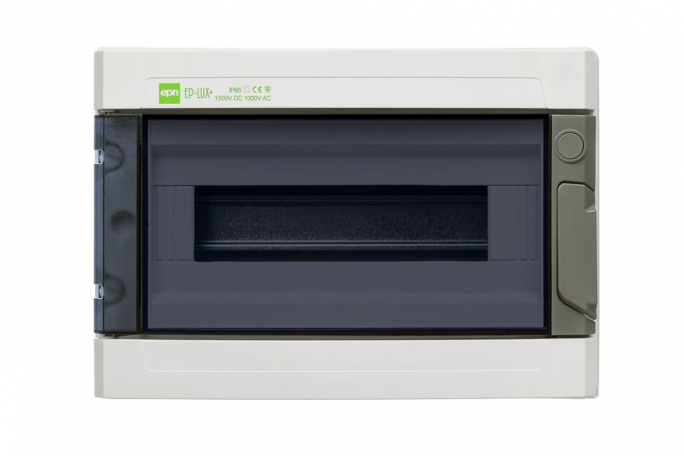 ROZDZIELNIA RN 1x12 PE+N N/T IP65 DYMNA EP-LUX PLUS - 1954-01 - ELEKTRO-PLAST NASIELSK