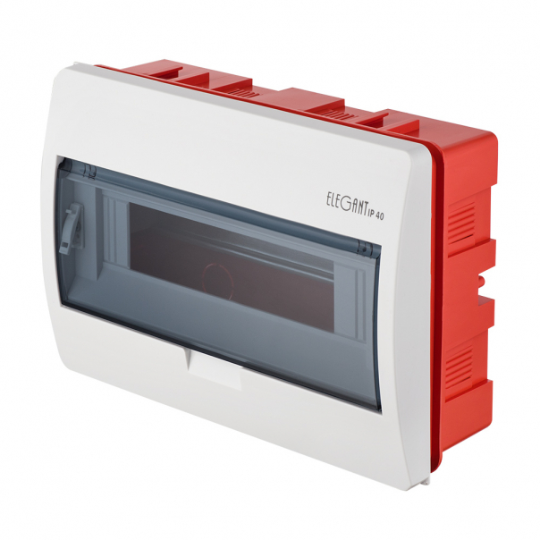 ROZDZIELNIA TWORZYWO 1X12 MODUŁY P/T IP40 - 2413-01 - ELEKTRO-PLAST NASIELSK