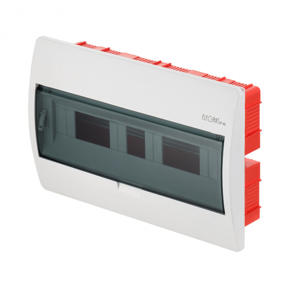 ROZDZIELNIA TWORZYWO 1X18 MODUŁ P/T IP40 - 2414-01 - ELEKTRO-PLAST NASIELSK