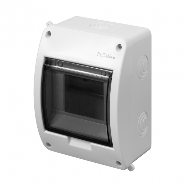 ROZDZIELNIA RN 1X5 N/T IP40 TWORZYWO ELEGANT  - 2401-01 - ELEKTRO-PLAST NASIELSK