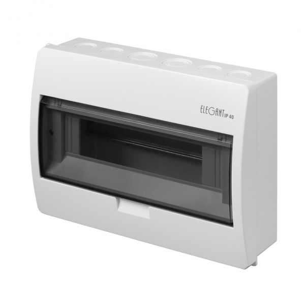 ROZDZIELNIA RN 1x12 PE+N TWORZYWO ELEGANT  - 2403-01 - ELEKTRO-PLAST NASIELSK