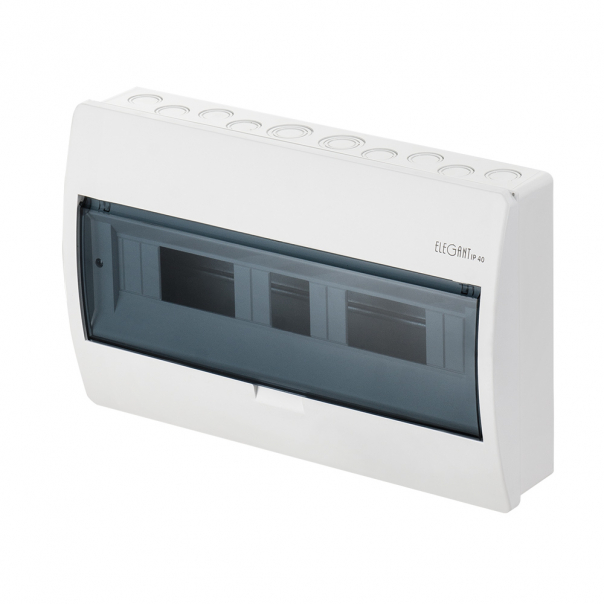 ROZDZIELNIA RN 1X18 PE+N N/T IP40 TWORZYWO ELEGANT  - 2404-01 - ELEKTRO-PLAST NASIELSK