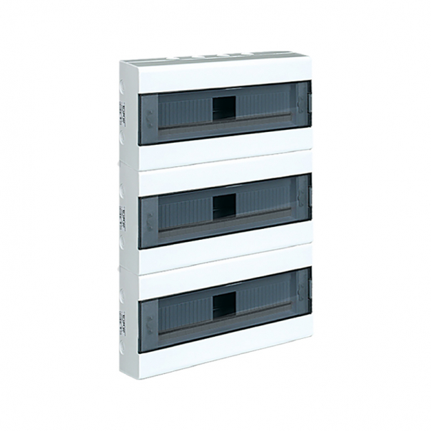 RROZDZIELNIA TWORZYWO 3X18 MODUŁÓW LISTWA N+PE SRN - 1.9 - ELEKTROPLAST OPATÓWEK