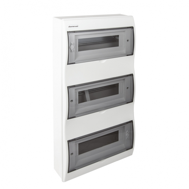 ROZDZIELNIA MODUŁOWA NATYNK 36 MODUŁY 3X12 IP40 Z LISTWĄ RN-36 FALA - 7.6 - ELEKTROPLAST OPATÓWEK