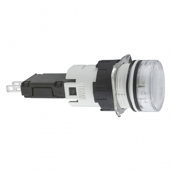 LAMPKA SYGNALIZACYJNA LED 12...24V OKRĄGŁY BIAŁA - XB6AV1BB - SCHNEIDER ELECTRIC