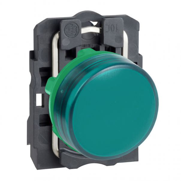 LAMPKA SYGNALIZACYJNA LED 230-240V PLASTIKOWA TYPOWA ZIELONA  - XB5AVM3 - SCHNEIDER ELECTRIC