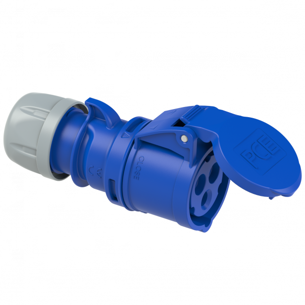 GNIAZDO PRZENOŚNE SHARK 16A 230V 2P+Z  - 213-6 - PCE