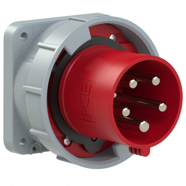 WTYCZKA 63A 380V 3P+Z+N TABLICOWA IP67 - 635-6 - PCE