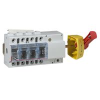ROZŁĄCZNIK MOCY 100A 4 BIEGUNY NAPĘD BOCZNY CZERWONY VISTOP - 022327 - LEGRAND