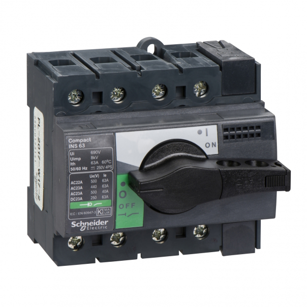 ROZŁĄCZNIK 63A 4 POLOWY INS63 - 28903 - SCHNEIDER ELECTRIC