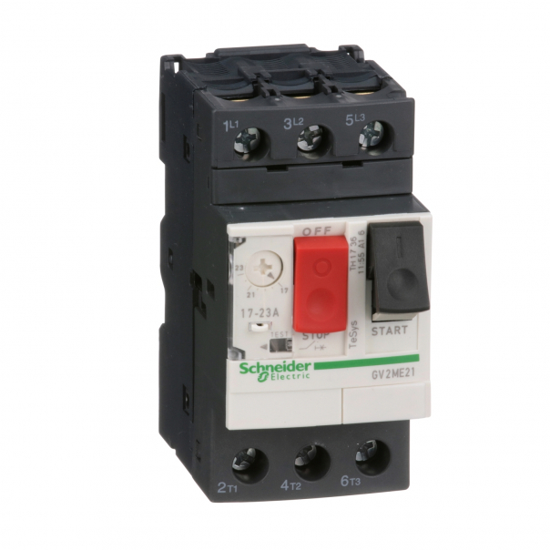 WYŁĄCZNIK SILNIKOWY MAGNETYCZNO-TERMICZNY 17-23A - GV2ME21 - SCHNEIDER ELECTRIC