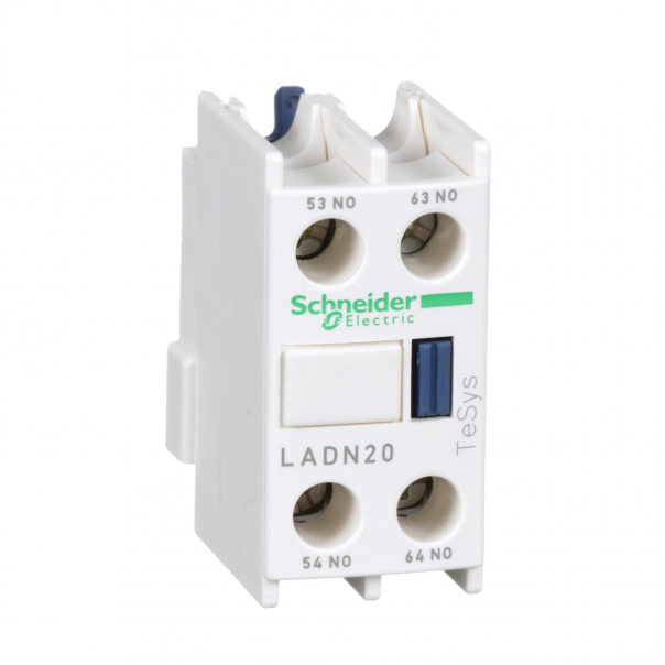 BLOK ZESTYKÓW BEZZWŁOCZNYCH 2NO LC1. - LADN20 - SCHNEIDER ELECTRIC
